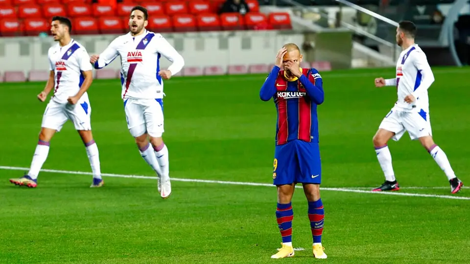 Barcelona: Despidió el año con doloroso empate ante Eibar en Camp Nou