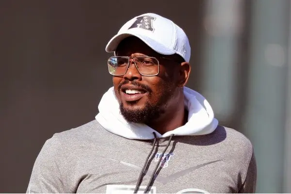 Von Miller durante práctica de la NFL en el Pro Bowl en Kissimmee, Florida.