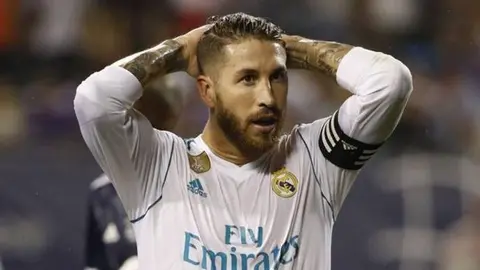 Sergio Ramos: Doble del capitán del Real Madrid fue captado en incidentes en el Capitolio
