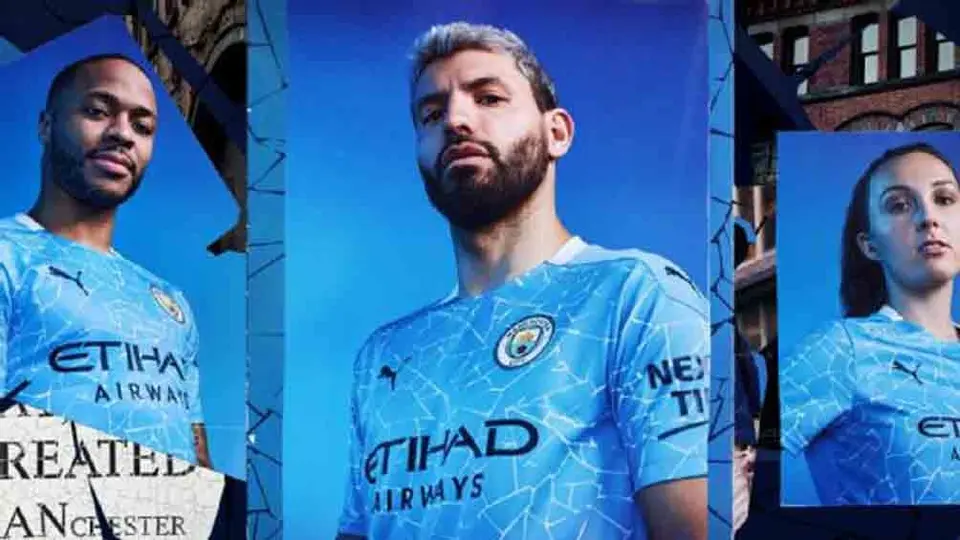 Manchester City: Los Citizens revelaron su nuevo uniforme para la próxima campaña