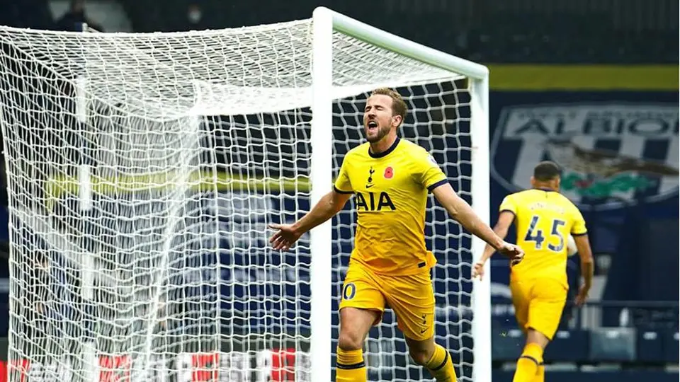 Tottenham es sublíder de la Premier tras dramática victoria ante West Bromwich