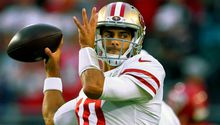 49ers: Jimmy Garoppolo enfrentará por primera vez a los Pats