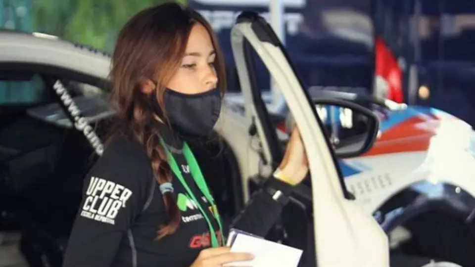 Laura Salvo, copiloto española, falleció a los 21 años durante competencia automovilística