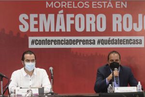 Cuauhtémoc Blanco anunció que Morelos vuelve a semáforo rojo por repunte de Covid-19