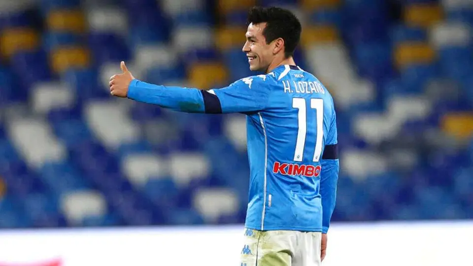 Chucky Lozano: Realizó trabajo diferenciado con Napoli tras su lesión