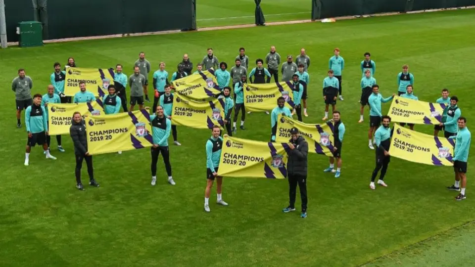 Premier League: Liverpool realizó 'minifestejo' por título antes de entrenar