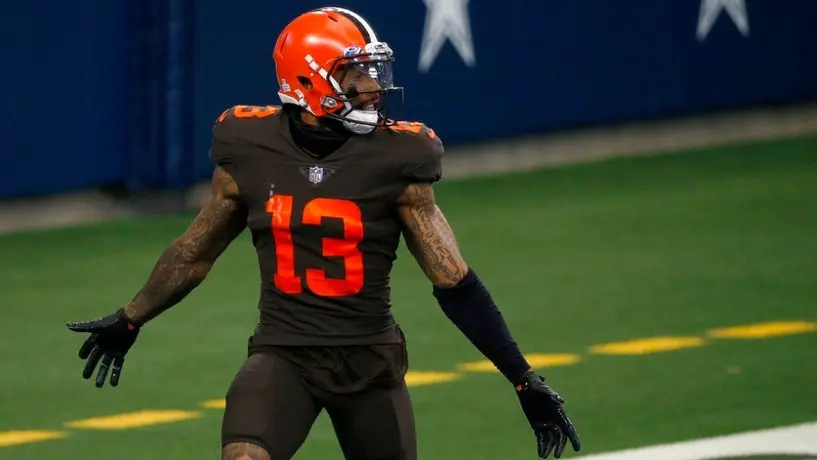 Browns: Odell Beckham Jr. fue enviado a su casa por enfermedad
