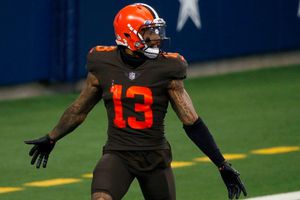 Browns: Odell Beckham Jr. fue enviado a su casa por enfermedad