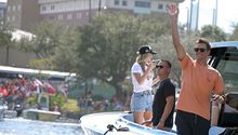 Tom Brady se pasó de copas durante desfile de los Buccaneers