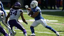 NFL: El novato Jonathan Taylor brilló en victoria de Colts ante Vikings