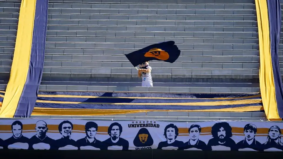 Pumas: Apoyo de afición auriazul tuvo presencia dentro del Olímpico Universitario