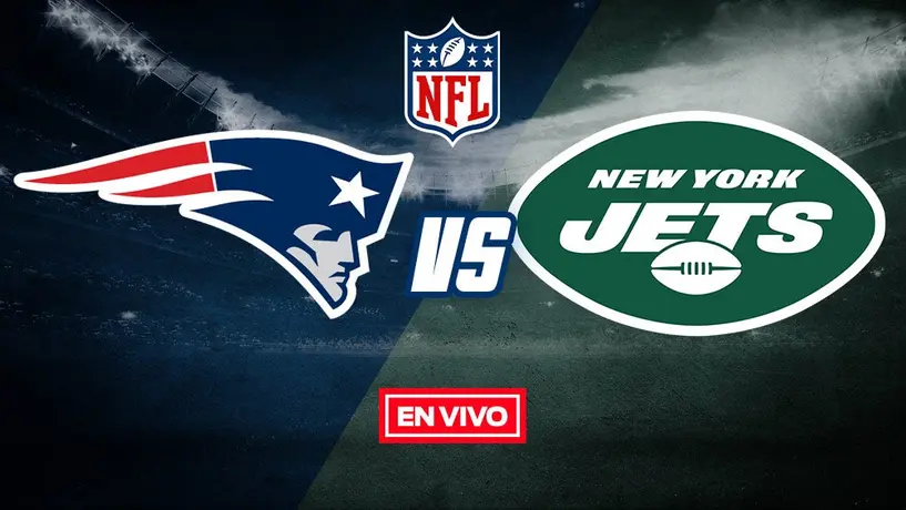 NFL EN VIVO: New England Patriots vs New York Jets 2020 Semana 9
