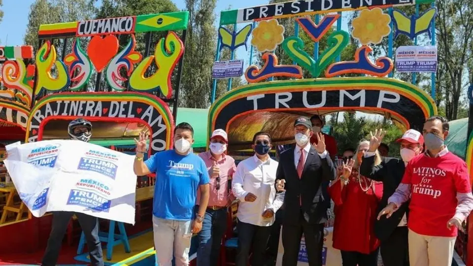 Trump: Simpatizantes del presidente de EU realizaron 'rally' de apoyo en México