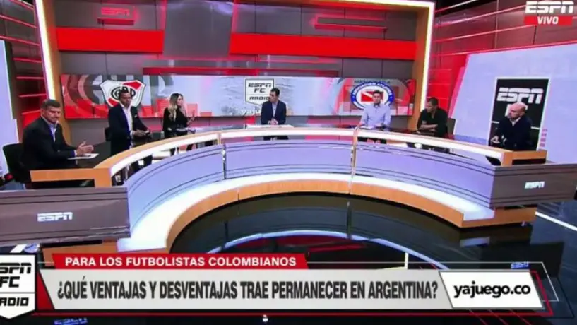 Conductor sufrió accidente en set de ESPN en Colombia
