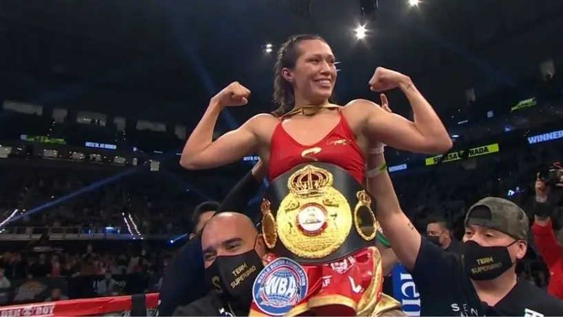 AMB: Seniesa Estrada se coronó Campeona Mundial Paja al vencer a Anabel Ortiz