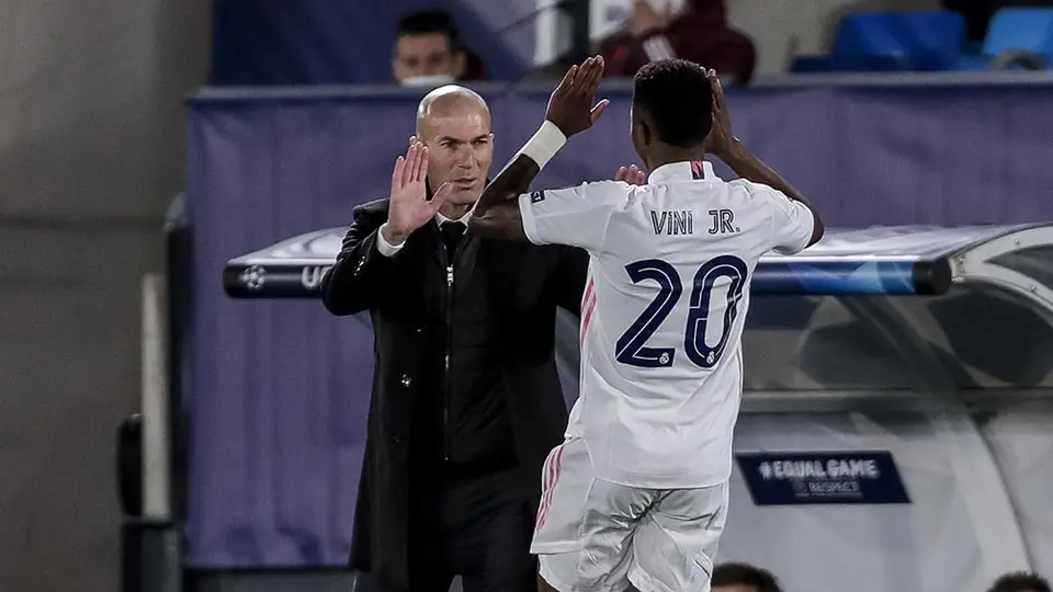 Zinedine Zidane sobre Vinicius: 'Se merece los goles y le darán confianza'