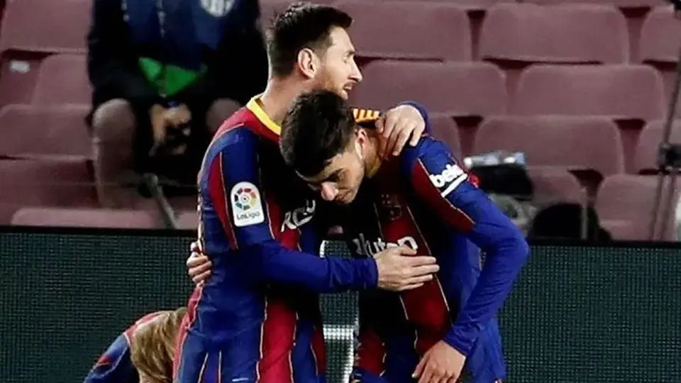 Pedri: 'Cuando le das la pelota a Messi sabes que van a pasar cosas'