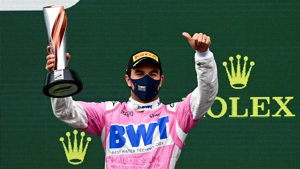 Checo Pérez consiguió su noveno podio en F1 en el Gran Premio de Turquía