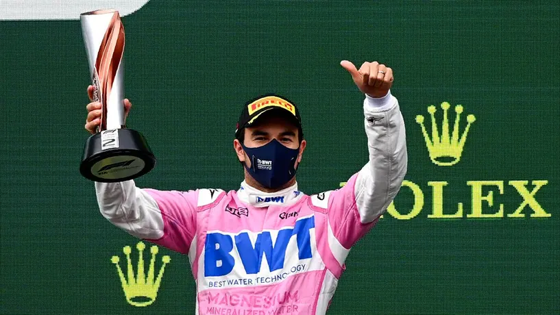 Checo Pérez consiguió su noveno podio en F1 en el Gran Premio de Turquía
