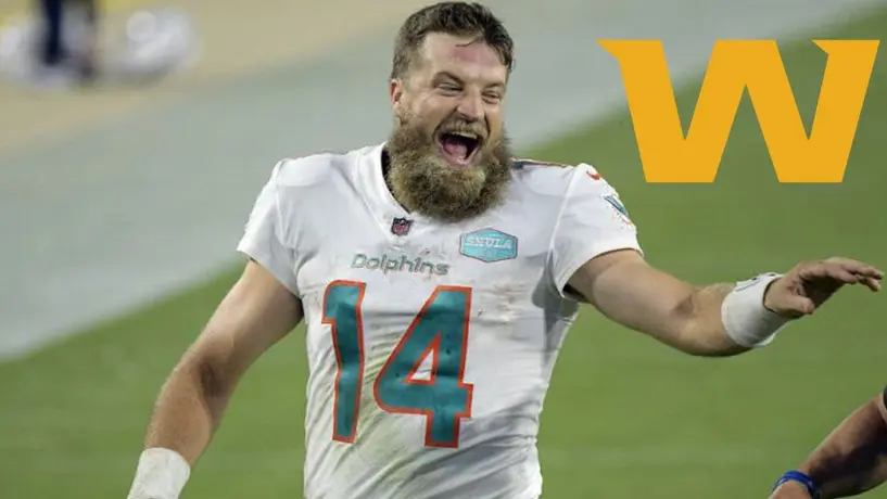 NFL: Ryan Fitzpatrick, nuevo quarterback de Washington Football Team
