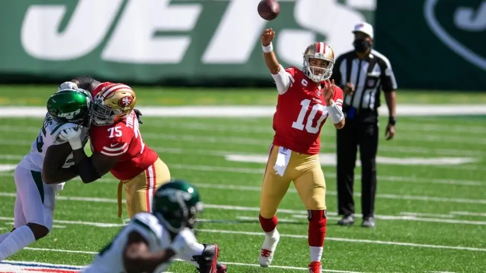 NFL: Costosa victoria de los 49ers ante New York Jets tras perder a su QB
