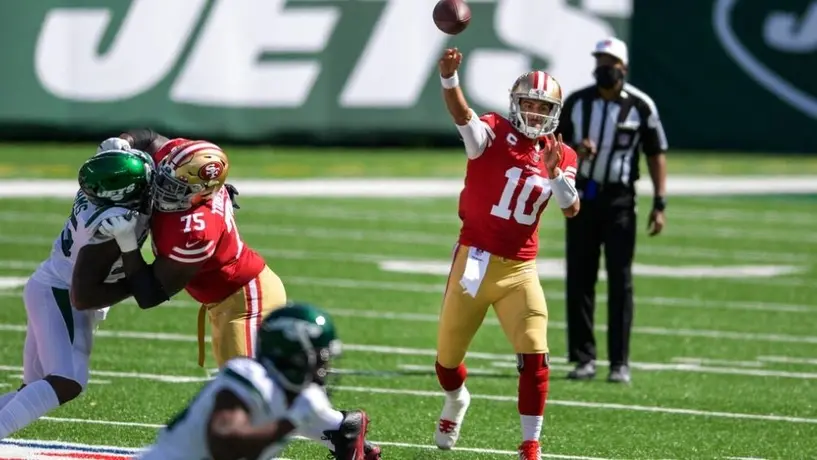 NFL: Costosa victoria de los 49ers ante New York Jets tras perder a su QB