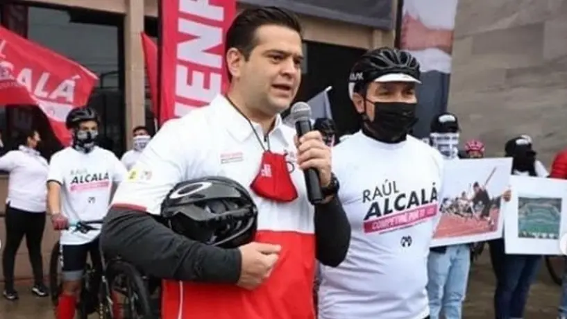 Raúl Alcalá se lanzó como candidato a Diputado Federal por el VI Distrito de Monterrey