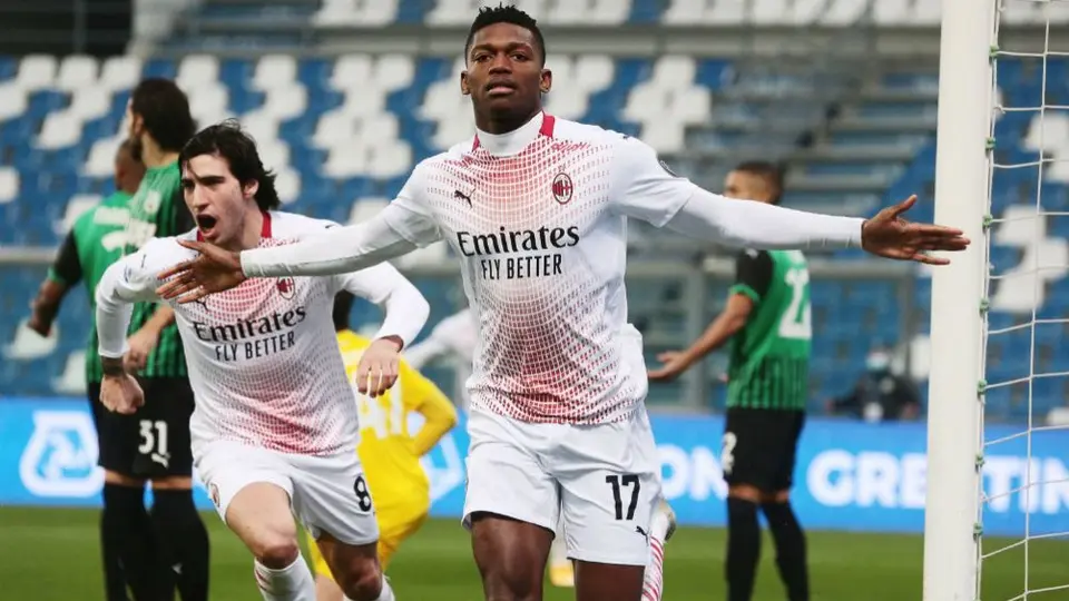 Video: Rafael Leao marcó el gol más rápido en la historia de la Serie A en el Milan vs Sassuolo
