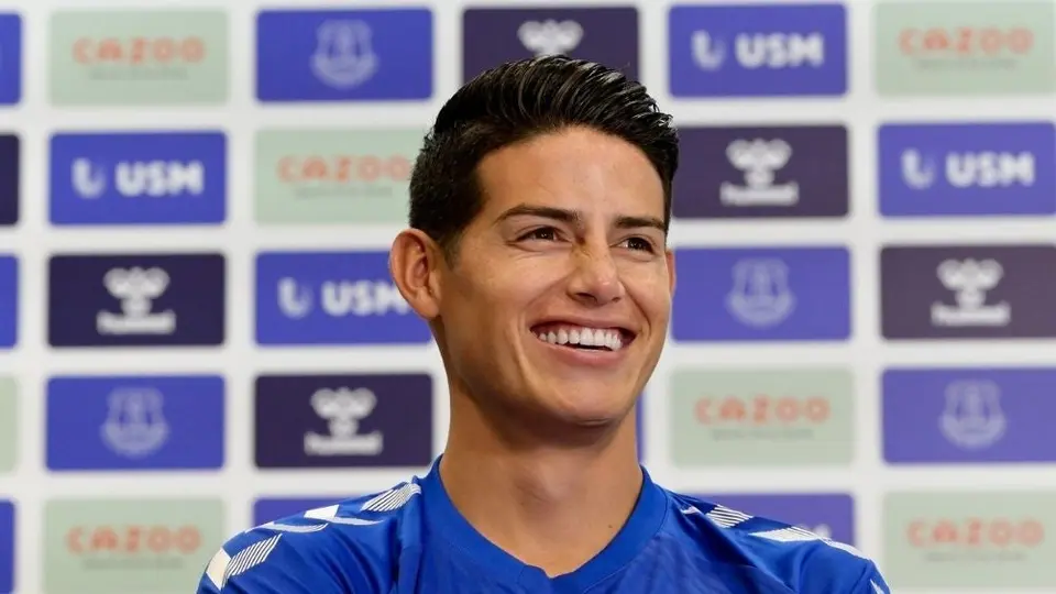 James Rodríguez: Everton hizo oficial el fichaje del colombiano