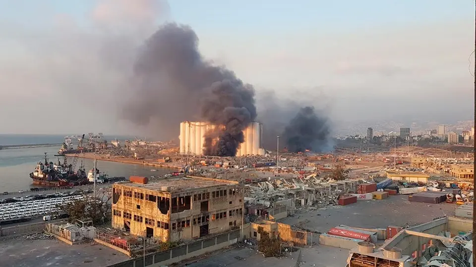 Videos: Beirut, Libano, afectado por enorme explosión