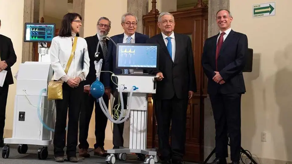AMLO: López Obrador presentó primeros ventiladores mexicanos para Covid-19