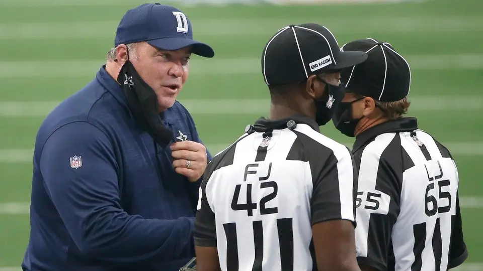 NFL: Árbitros podrán castigar a entrenadores que no usen cubrebocas