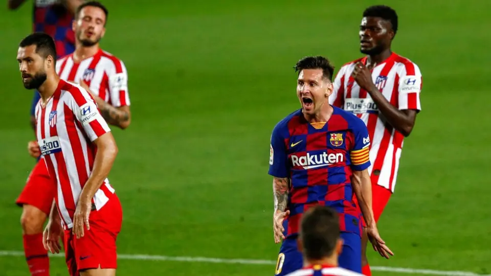 Barcelona empató ante el Atlético de Madrid y se les escapa LaLiga