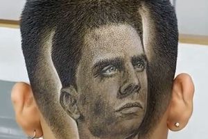 Betis: Marc Bartra fue plasmado en el cabello de un fan por barbero colombiano