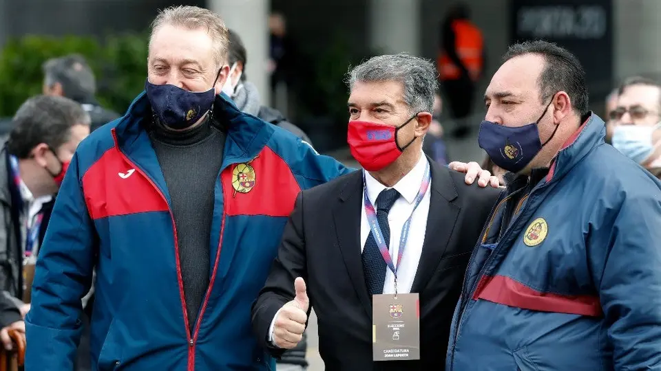 Barcelona: Joan Laporta, ganador de la presidencia culé
