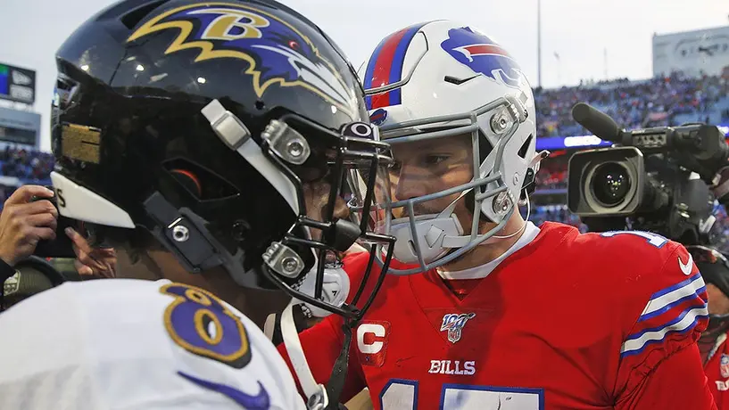 Josh Allen y Lamar Jackson lideran a Bills y Ravens en choque que promete ser de antología