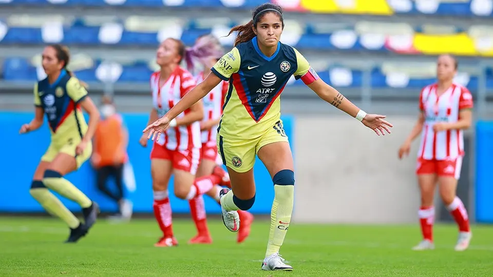 Liga MX Femenil: Espinosa, nueva máxima anotadora de América tras goleada ante Necaxa