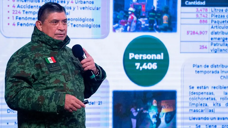 Luis Cresencio, secretario de Defensa Nacional, dio positivo por Covid-19