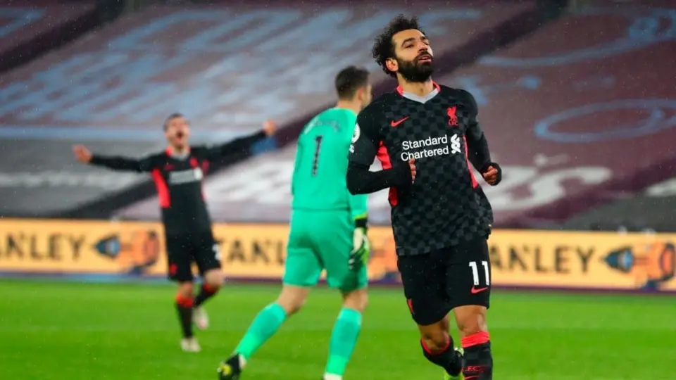 Premier League: Liverpool derrotó al West Ham con doblete de Salah