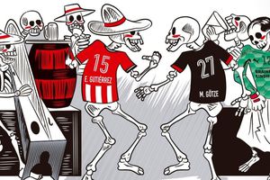 Día de Muertos: Clubes mexicanos y europeos se sumaron a la conmemoración de los fieles difuntos