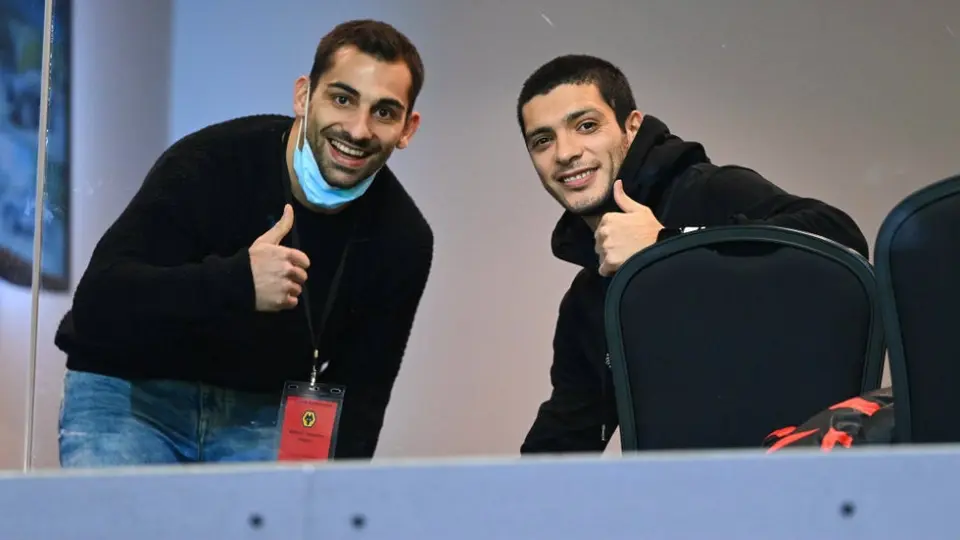 Raúl Jiménez: Estuvo presente en partido de Wolves vs Tottenham