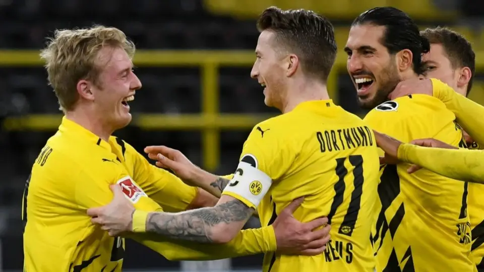 Bundesliga: Borussia Dortmund venció al Hertha Berlín con un Haaland apagado