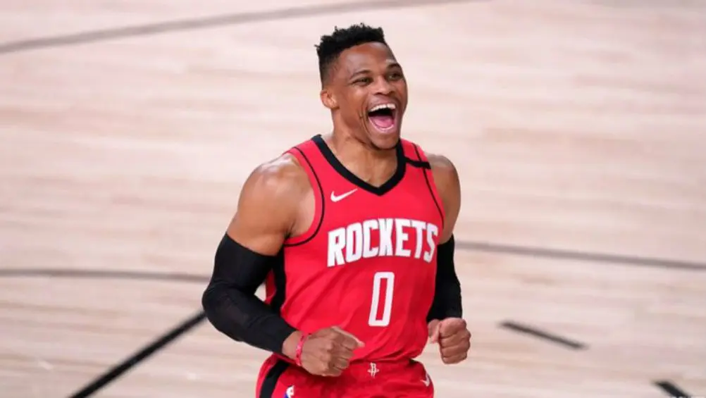 Russell Westbrook en acción con Houston Rockets | AP