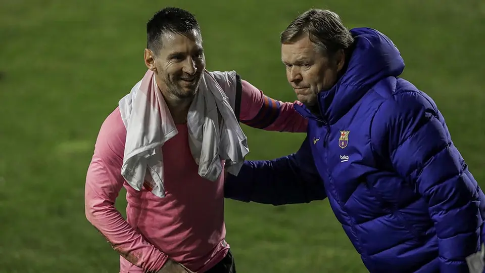 Barcelona: Koeman destacó el carácter y mentalidad ganadora que se mostró contra Rayo Vallecano