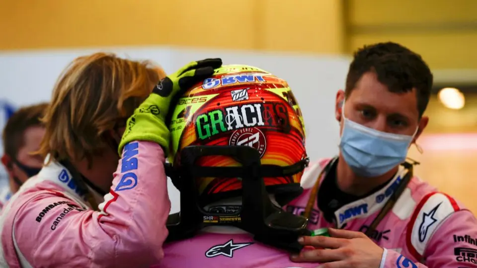 Checo Pérez: Racing Point se despidió de manera emotiva del piloto mexicano