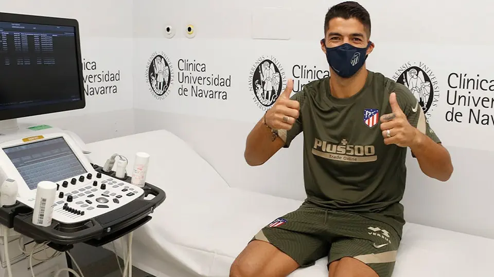 Atlético de Madrid: Luis Suárez pasó el reconocimiento médico y firmó su contrato