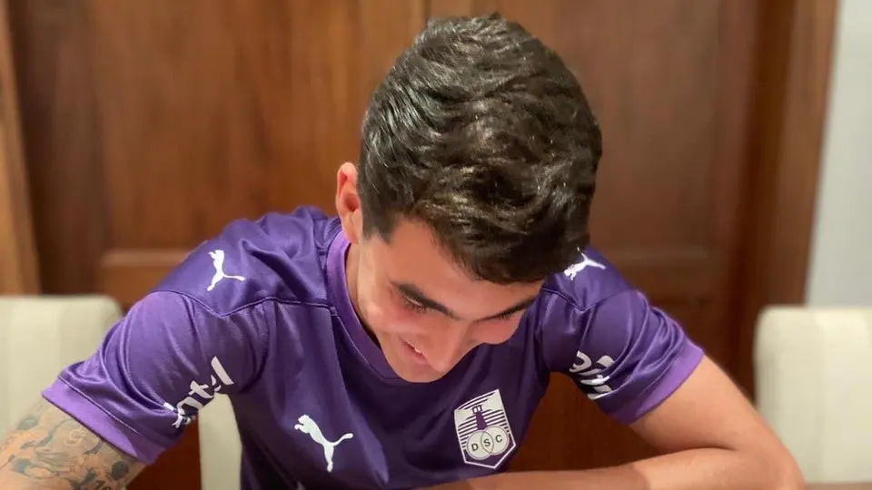 Diego Abreu, hijo del Loco: 'Gritar un gol juntos sería algo muy hermoso'