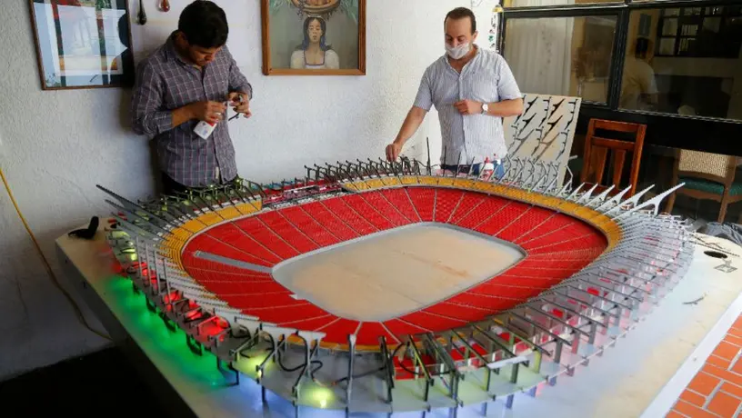 Kansas City Chiefs: Familia mexicana construyó réplica a escala del Arrowhead