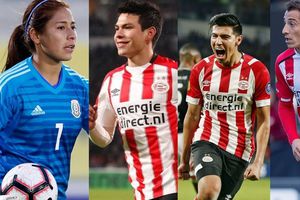 El PSV vistió de charros a todos sus mexicanos para festejar el 15 de septiembre