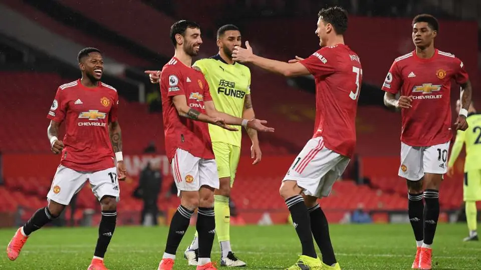 Premier League: Manchester United derrotó a Newcastle y es sublíder de la competición